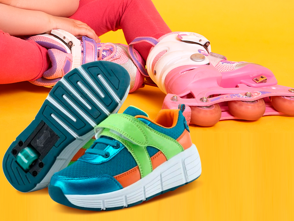 Zapatillas con ruedas para niñas y niños ¿Son recomendables? - LuckyBear  Blog