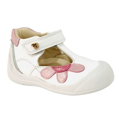 zapatos para niñas blanco nappa