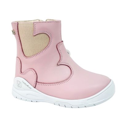 Zapato para Niñas Rosado Corazón Acolchado