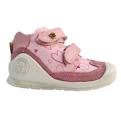 Zapato para Niñas Corazónes Rosados