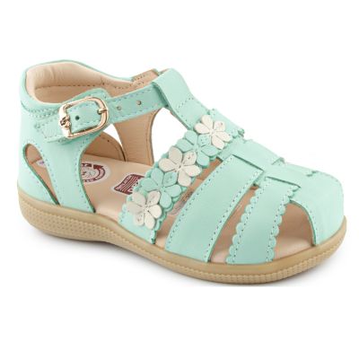 Sandalias para Niñas Maia Flores Aqua